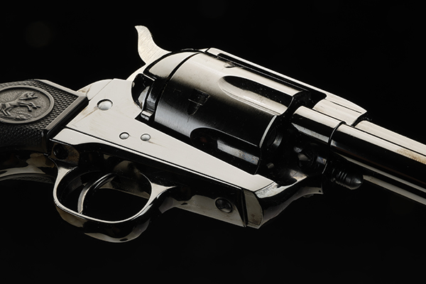 タナカ　ビズリー5.1/2インチ　ニッケルシルバー　ペガサス　中古　 | タナカ コルト シングルアクション リボルバー ビズリー