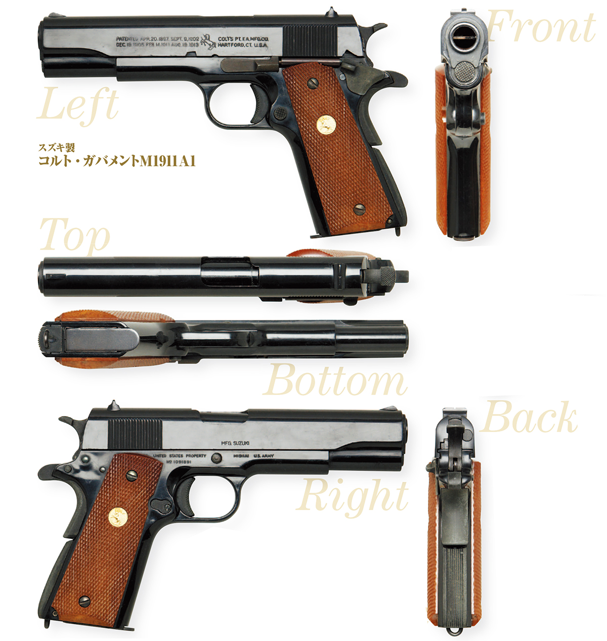 SUZUKI COLT GOVERNMENT M1911A1【ビンテージモデルガンコレクション24