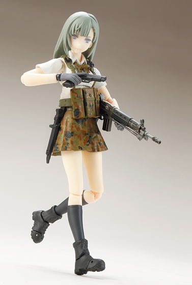 リトルアーモリー figma 豊崎恵那の89式5.56mm小銃折曲銃床式を作ろう 