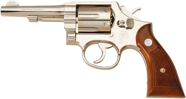 タナカワークス製 S&W M10 ニッケルフィニッシュ-