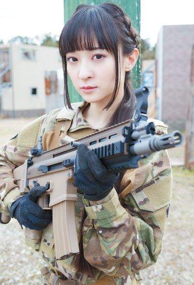 入荷中東京)WE SCAR-L ガスブローバック リアル刻印 ガスガン