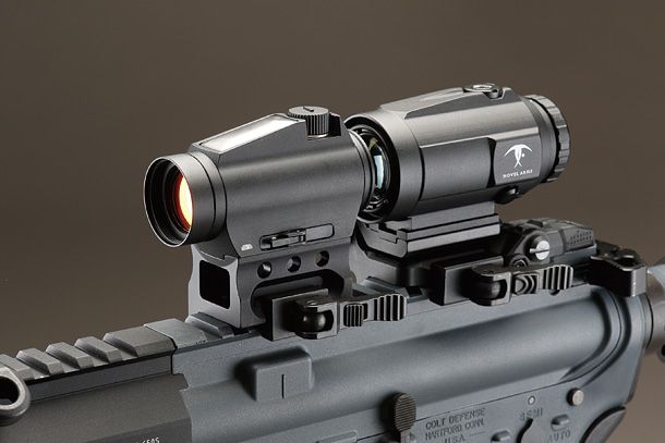 ノーベルアームズ「MICRO 3X TACTICAL MAGNIFIER」＆「SURE HIT T2 