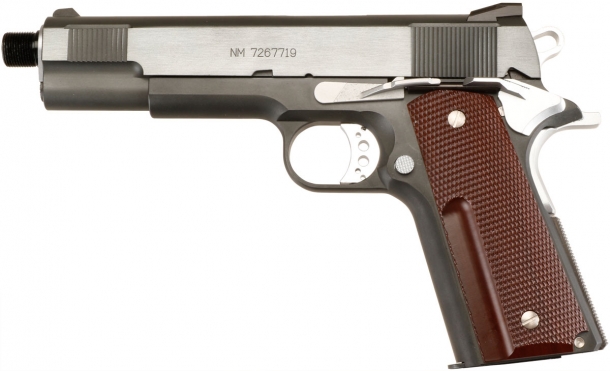 WA ウエスタンアームズ スネークマッチ1911 ガスブロ【サイレンサー付 