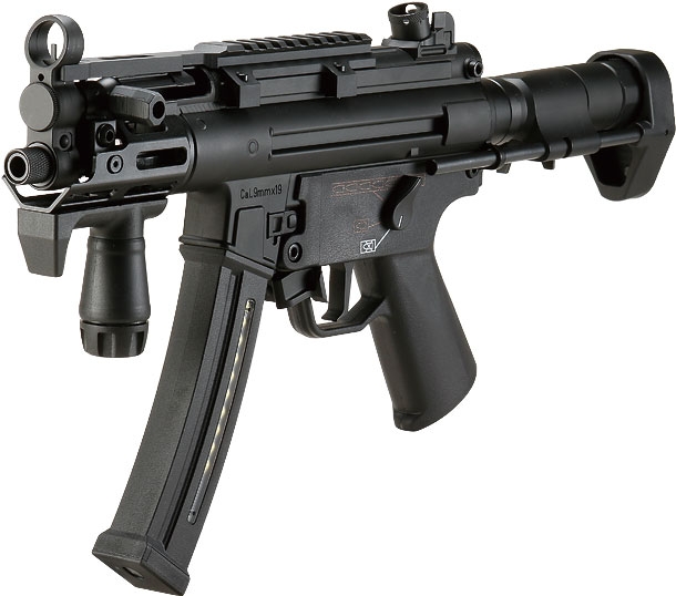 MP5K PDWが近代化でさらに強化「CYMA Enhanced MP5K PDWストック