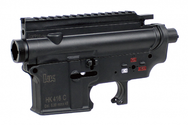 STAR15D HK416C G3 AEG用ナイロンフレームBK