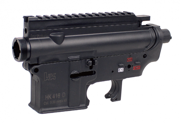 STAR15D HK416D G3 AEG用ナイロンフレームBK