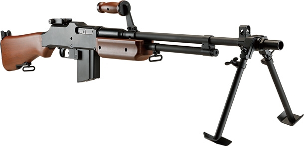 S&T ブローニングM1918A2(B.A.R.)G3電動ガン リアルウッド&フェイクウッド