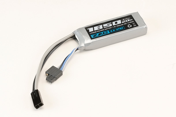 ZAC LiPo 7.4V 1850mAh ミニS互換サイズ