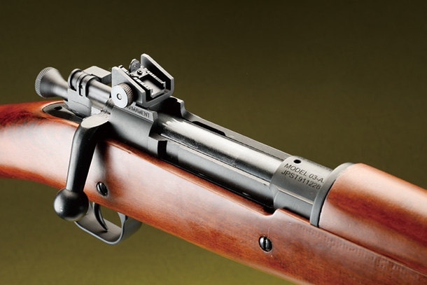 S&T スプリングフィールドM1903A3 エアーコッキングライフル リアルウッド&フェイクウッド