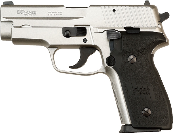 タナカ SIG P228 エボリューション2“ウォームシルバーコーティング” オールヘビーウエイトモデルガン
