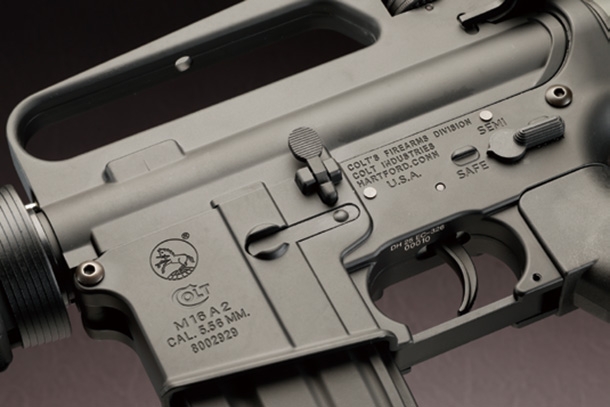 E&C COLT M733 Commando(Kestrel V2 BASIC搭載)電動ガン(COLT Licensed)