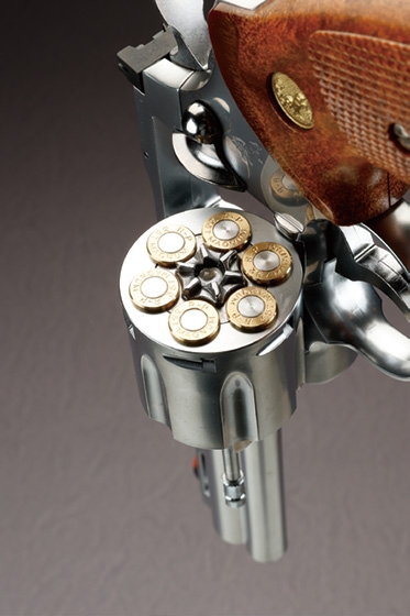 タナカ コルトパイソン.357マグナム6インチ “R-model”ステンレスフィニッシュモデルガン