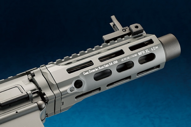 E&C DDM4 PDW SBR 6インチ（Kestrel V2 BASIC搭載）電動ガン ブラック／デザートカラー／グレー