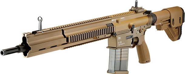 E&C H&K G28 16インチ（Kestrel V2 BASIC搭載）電動ガン ブラック＆タンカラー