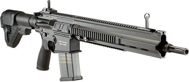 E&C H&K G28 16インチ（Kestrel V2 BASIC搭載）電動ガン ブラック＆タンカラー