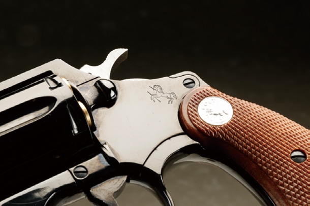タナカ コルト ポリスポジティブスペシャル4インチ サードイシュー “R-model”スチールフィニッシュモデルガン