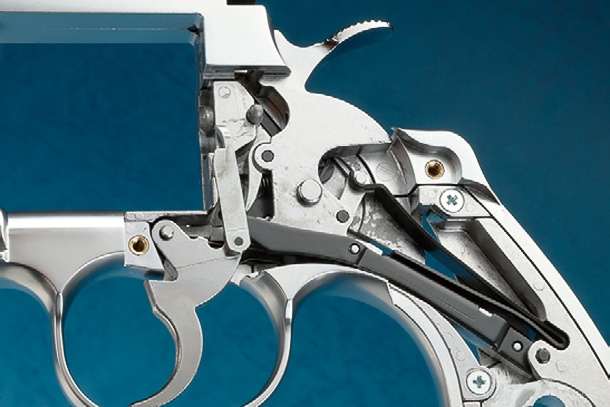 タナカ コルトパイソン.357マグナム 4インチ “R-model” ステンレスフィニッシュモデルガン
