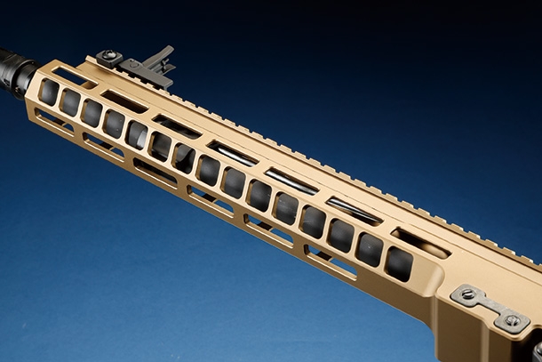E&C Geissele SMR MK14 9.5インチ&13.5インチ(Kestrel V2 BASIC搭載)電動ガンBK/DE(COLT Licensed)