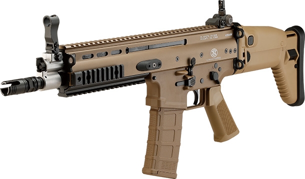 Guns Modify×CYBER GUN SCAR-L MK2 ガスブローバック（MWS System）JP ver. (FN HERSTAL Licensed）BK／デザートカラー