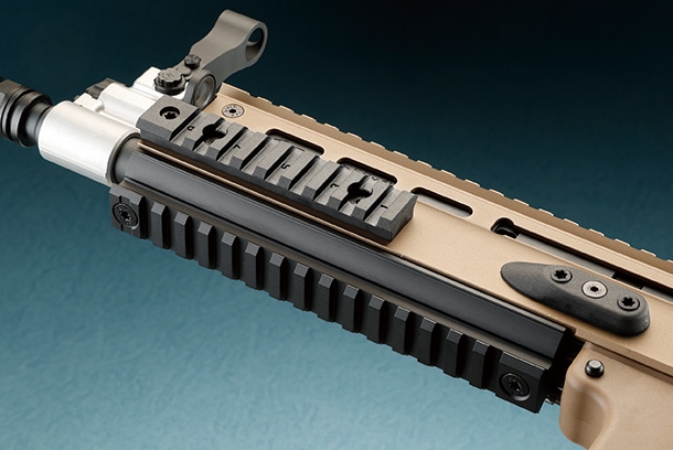 Guns Modify×CYBER GUN SCAR-L MK2 ガスブローバック（MWS System）JP ver. (FN HERSTAL Licensed）BK／デザートカラー