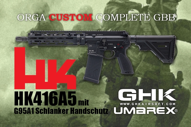 GHK HK416A5 ガスブローバック