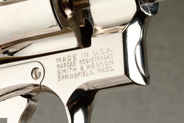 タナカ スミス＆ウェッソンM27“ザ.357マグナム” 3-1/2インチ ニッケルフィニッシュモデルガン