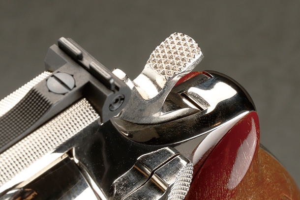 タナカ スミス＆ウェッソンM27“ザ.357マグナム” 3-1/2インチ ニッケルフィニッシュモデルガン