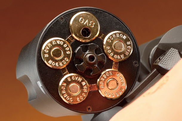 タナカ スミス＆ウェッソンM500 2-3/4インチES ブラックヘビーウエイトVer.2ガスガン