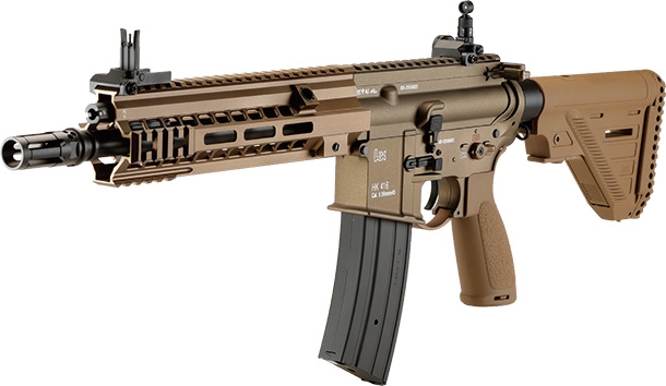 E&C H&K HK416D CQB GESSELE SMR MK15（Kestrel V2 BASIC搭載）電動ガン ブラック／デザートカラー