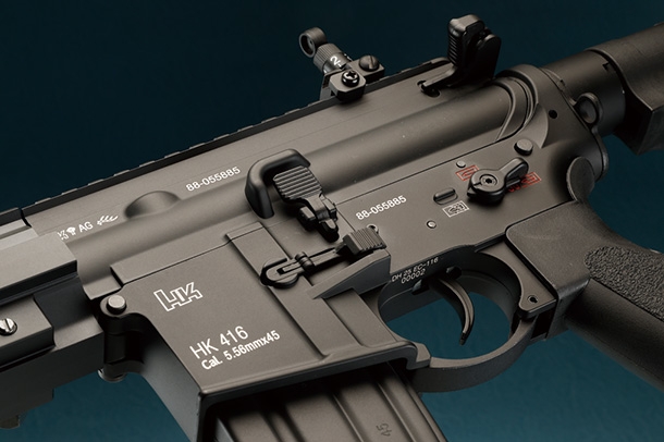 E&C H&K HK416D CQB GESSELE SMR MK15（Kestrel V2 BASIC搭載）電動ガン ブラック／デザートカラー