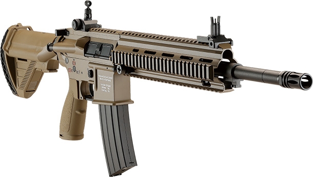 E&C M27 IAR（Kestrel V2 BASIC搭載）電動ガン ブラック／デザートカラー／タンカラー