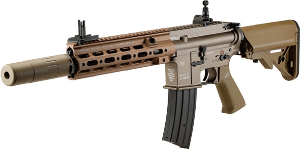 E&C H&K HK416D CQB GESSELE SMR 10.5インチ（Kestrel V2 BASIC搭載）電動ガン デザートカラー