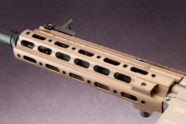 E&C H&K HK416D CQB GESSELE SMR 10.5インチ（Kestrel V2 BASIC搭載）電動ガン デザートカラー