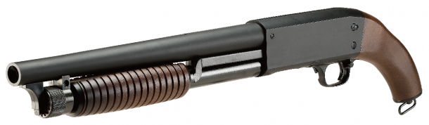 KTW　エアコッキングガンイサカM37ソウドオフ