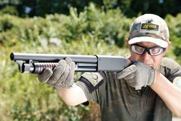 KTW　エアコッキングガンイサカM37ソウドオフ