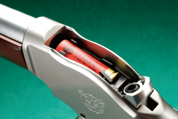 S&T　M1887レバーアクションガスショットガンリアルウッドSilver