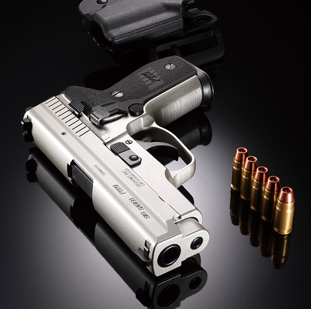 タナカ SIG P229 .357SIG “ウォームシルバーコーティング” エボリューション2オールヘビーウエイトモデルガン