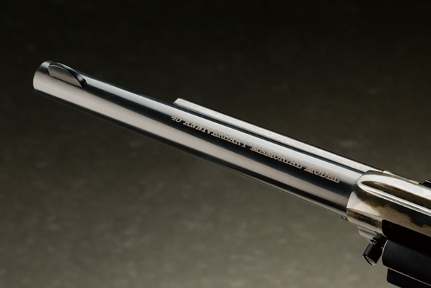 ハートフォード コルトM1877ライトニング 45周年記念モデルABSカスタム・ケースハードン／6インチ＆4.5インチオールシルバー