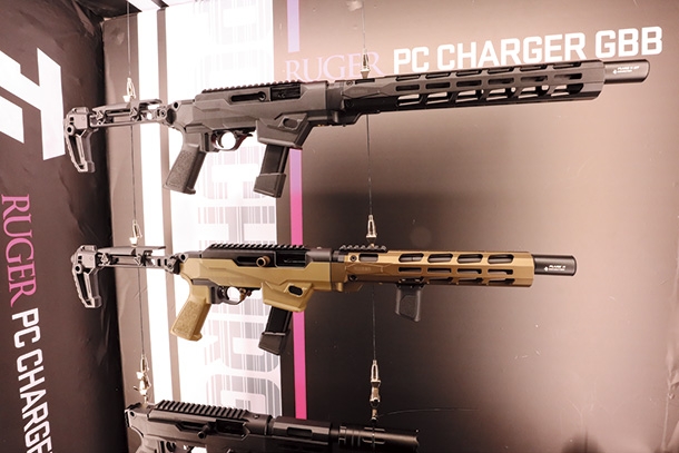 HWASAN RUGER PC CHARGER ガスブローバックガン