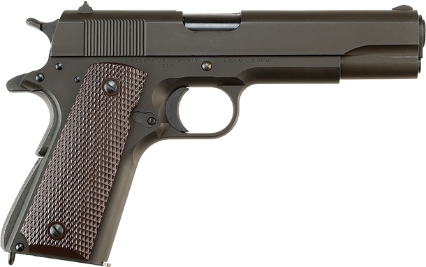 タニオ・コバ×MULE GM-7.5 M1911A1ミリタリーブラック トリプルキャップカートモデル