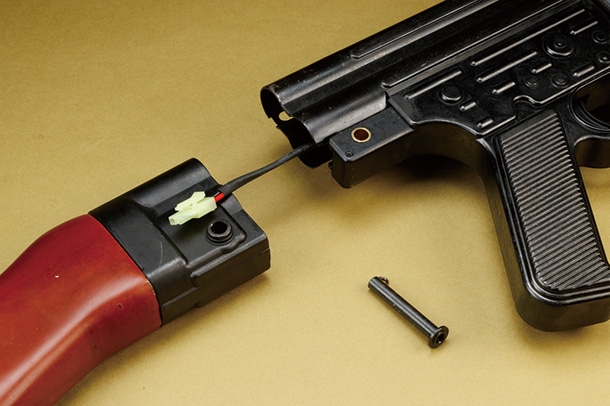 AGM MP44 フルメタル電動ガン（黒染め版）リアルウッド