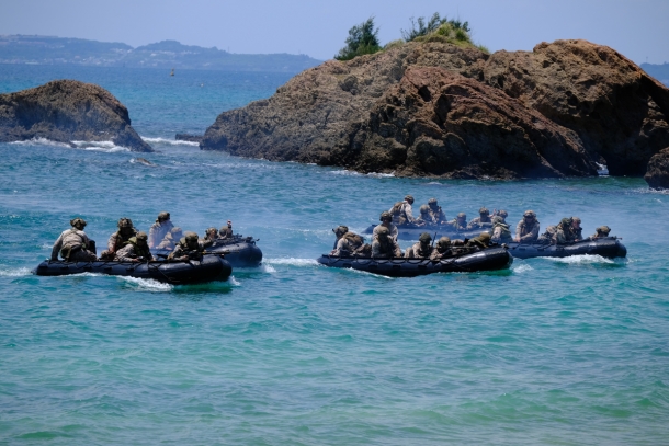 現代アメリカ海兵隊の戦い方 本領を見た！ 第31海兵遠征隊 上陸訓練