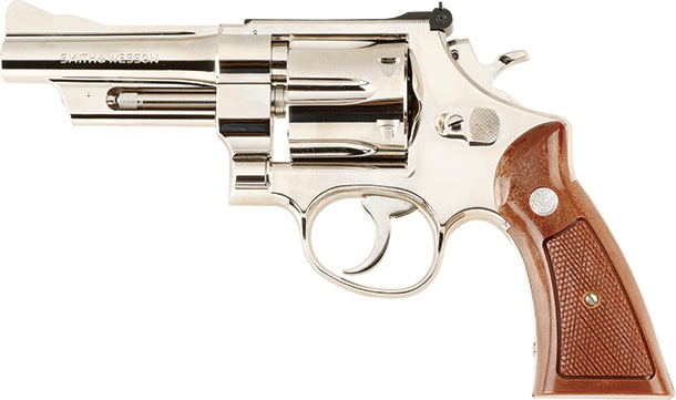 タナカ スミス＆ウェッソンM27 “ザ.357マグナム”4インチ ニッケルフィニッシュモデルガン