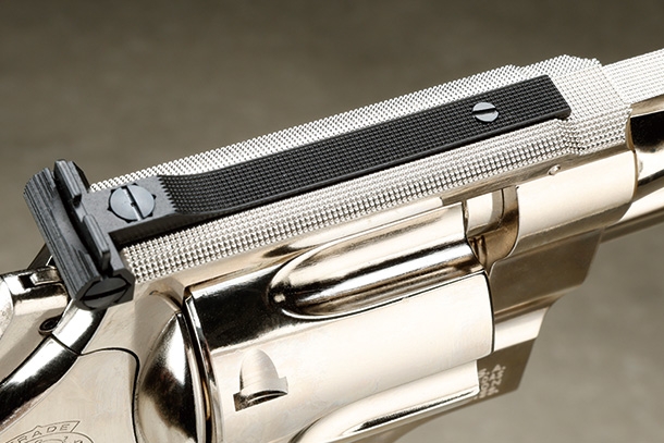 タナカ スミス＆ウェッソンM27 “ザ.357マグナム”4インチ ニッケルフィニッシュモデルガン