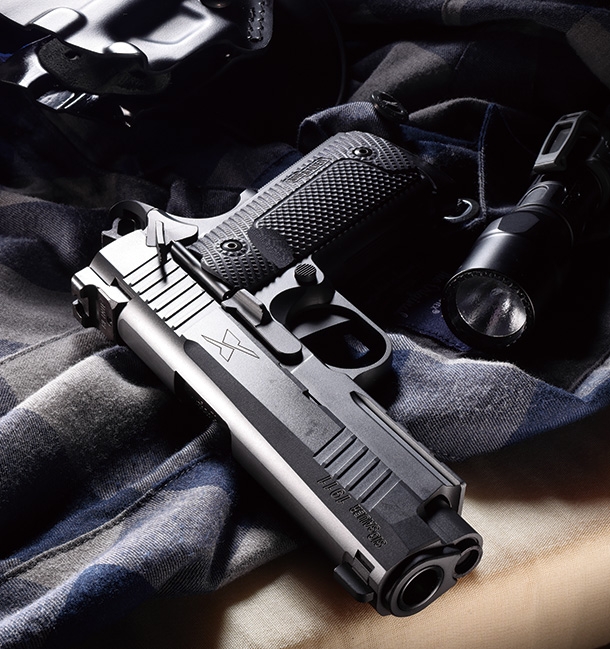 ウエスタンアームズ SIG 1911-X CARRY G10グリップ付き