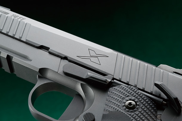 ウエスタンアームズ SIG 1911-X CARRY G10グリップ付き