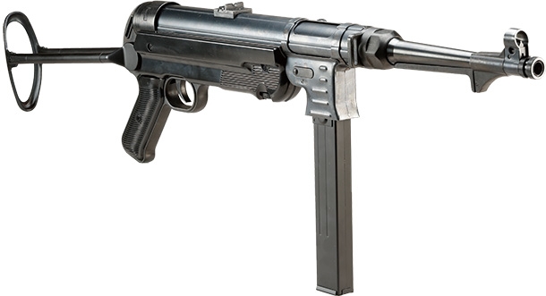 AGM MP40 フルメタル電動ガン（黒染め版）リアルウッドBK＆Brown