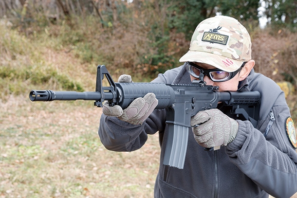 東京マルイ 電動ガンEVOLT M4A1カービン＆RS FPR MK4