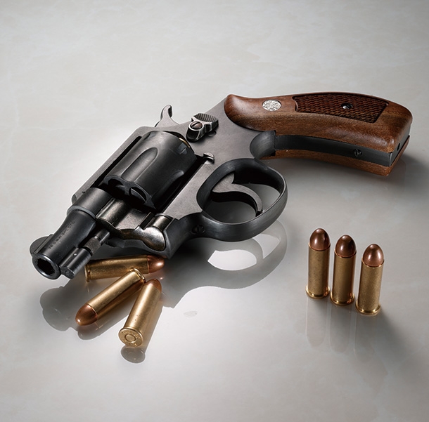 ハートフォード スミス＆ウェッソンM10オールド2インチ ラウンドバットモデルガン