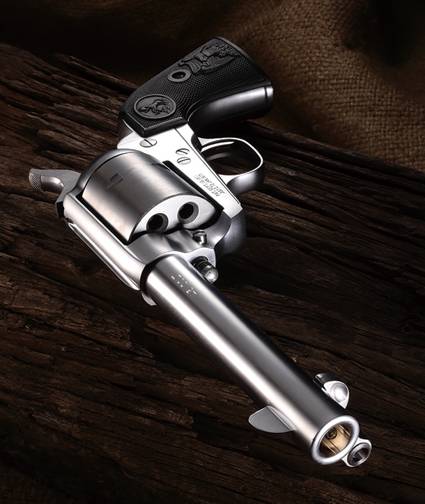 タナカ ペガサス2ガスガンシリーズ SAA 2ndジェネレーション4-3/4インチ ノンフルーテッドシリンダー・ステンレスフィニッシュガスガン